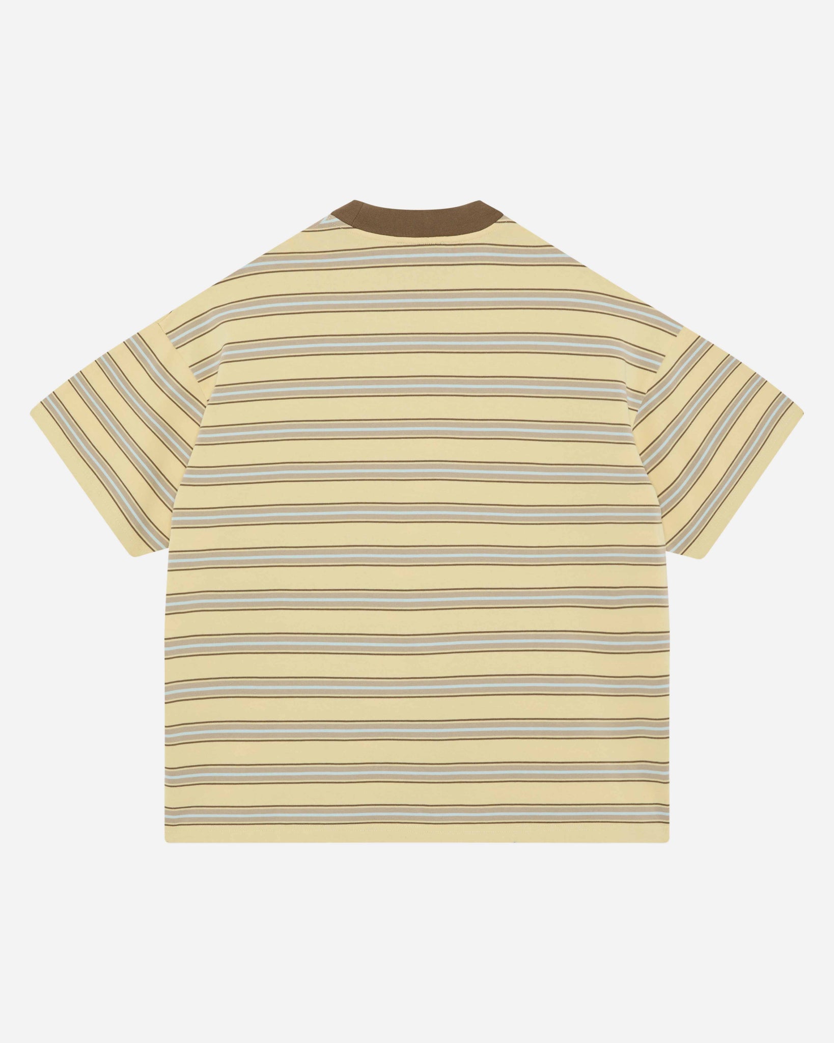HEAVYWEIGHT T-SHIRT - YELLOW STRIPE from Summit Clothing UK