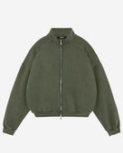 HEAVYWEIGHT TRACK TOP - VINTAGE OLIVE