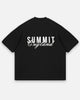 ITALIC T-SHIRT - BLACK