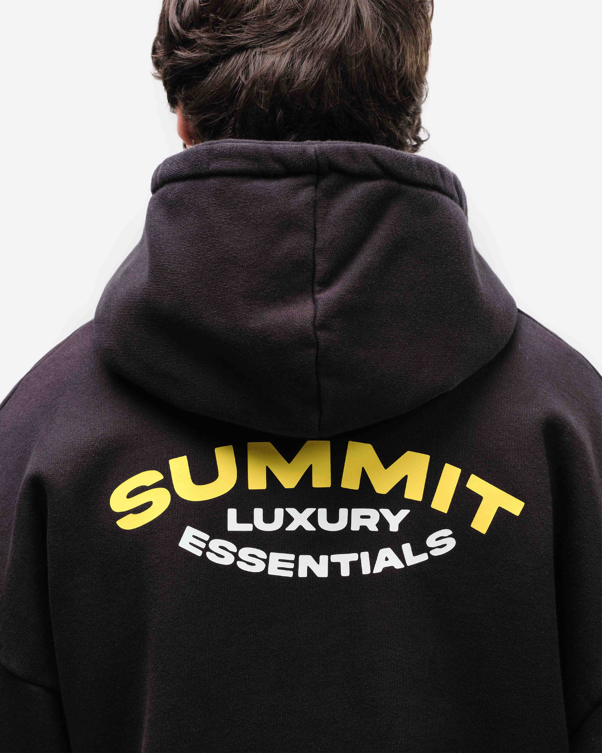 LUXURY ESSENTIALS HOODIE - BLACK from Summit Clothing UK