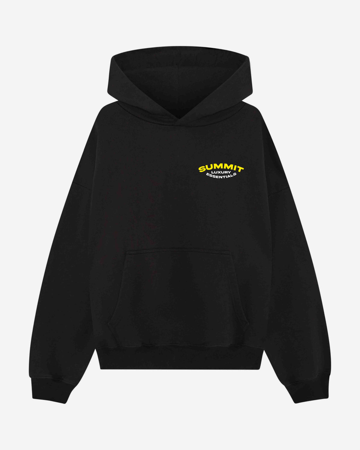 LUXURY ESSENTIALS HOODIE - BLACK from Summit Clothing UK