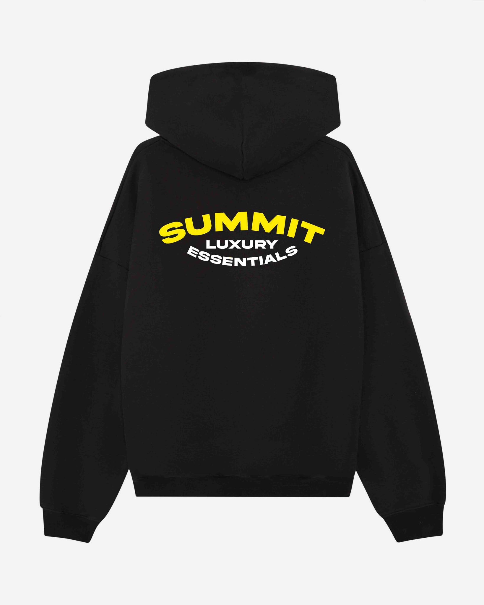 LUXURY ESSENTIALS HOODIE - BLACK from Summit Clothing UK