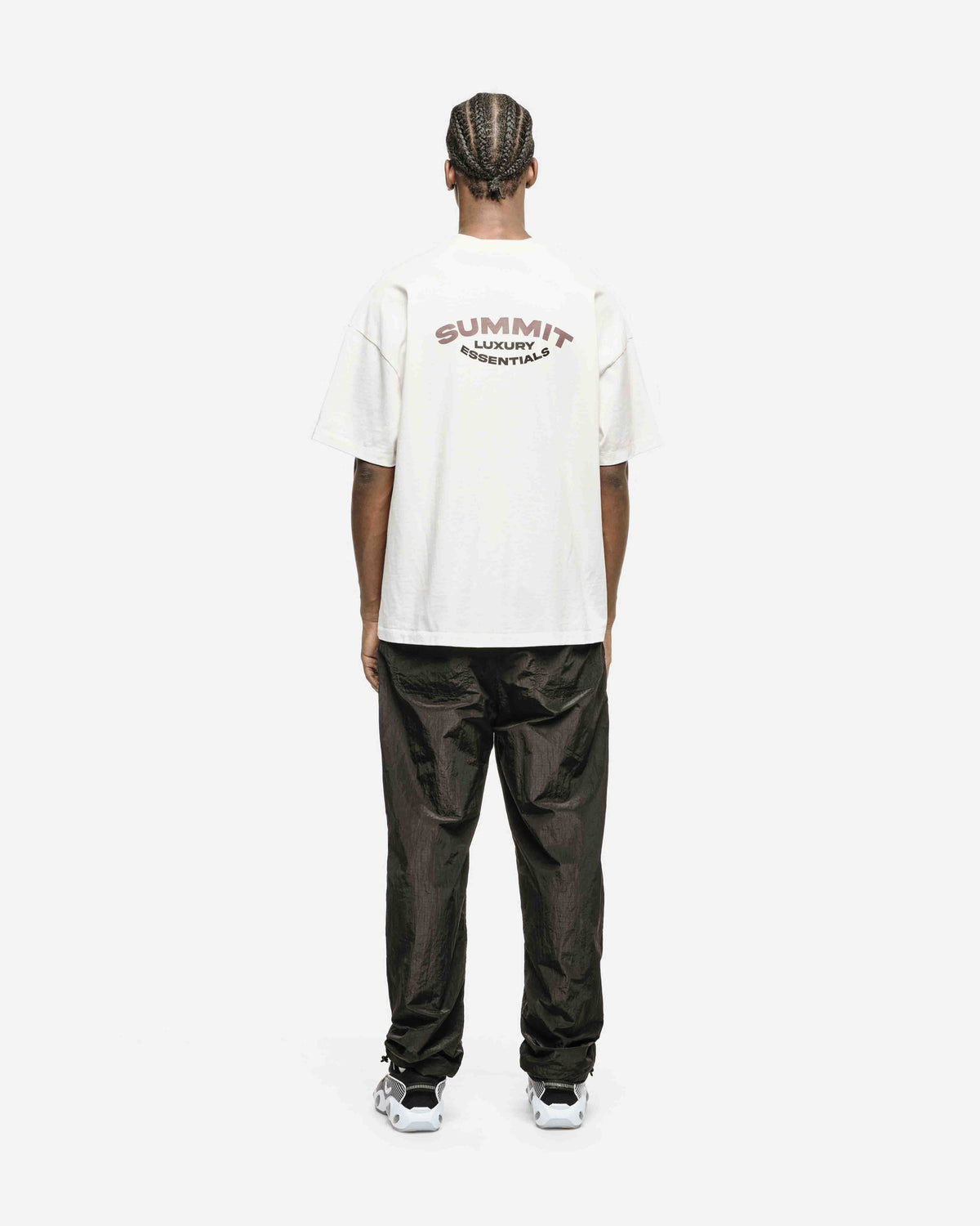 LUXURY ESSENTIALS T-SHIRT - OFF WHITE from Summit Clothing UK