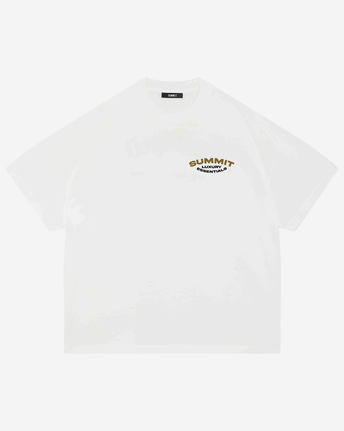 LUXURY ESSENTIALS T-SHIRT - OFF WHITE from Summit Clothing UK