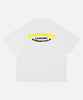 LUXURY ESSENTIALS T-SHIRT - WHITE/YELLOW