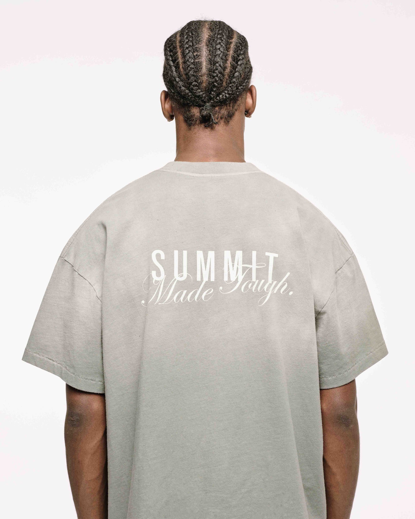 MADE TOUGH POCKET T-SHIRT - SUN FADE GREY from Summit Clothing UK
