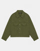 RIPSTOP TRUCKER JACKET - OLIVE
