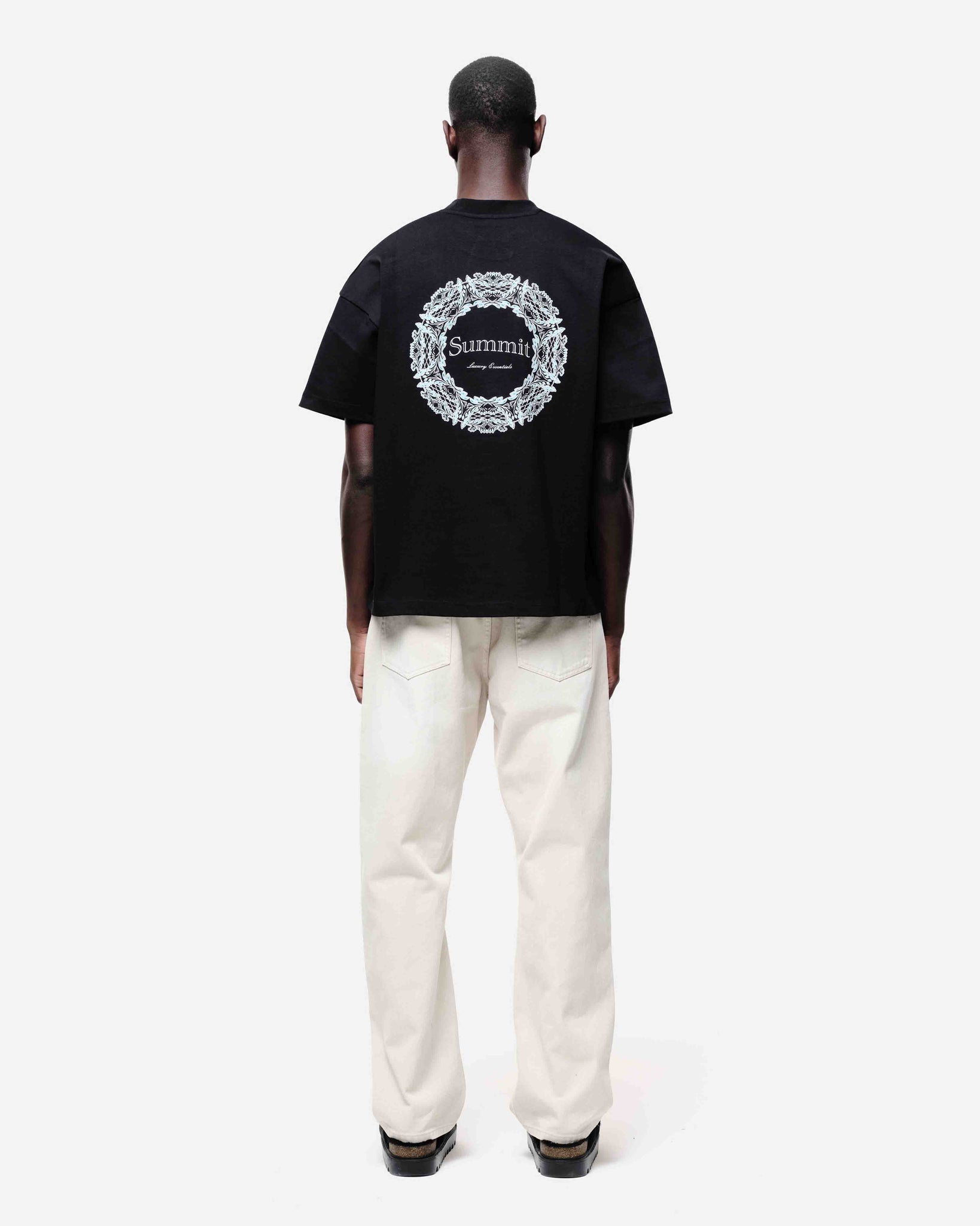 ORNAMENT T-SHIRT - BLACK from Summit Clothing UK