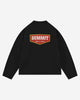 PATCH LOGO LONG SLEEVE T-SHIRT - BLACK