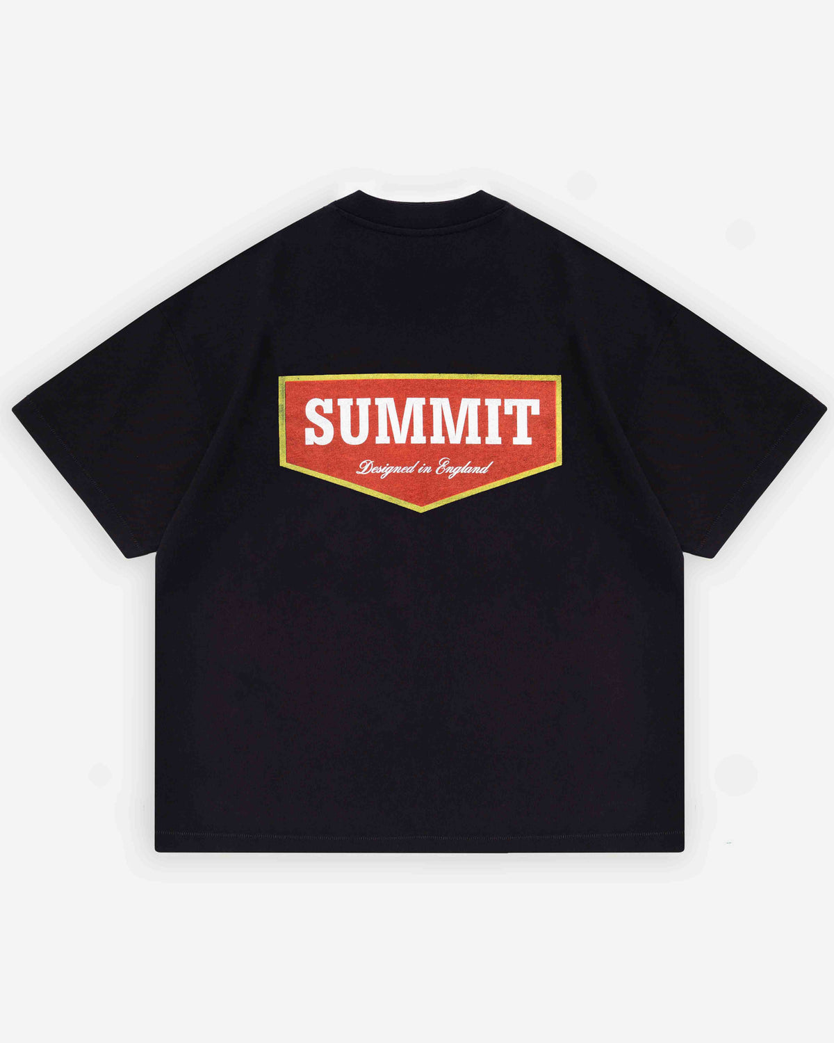 PATCH LOGO T-SHIRT - BLACK from Summit Clothing UK