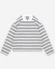 PIQUE POLO - OFF WHITE STRIPE