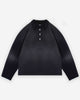 PIQUE POLO - SUN FADED BLACK