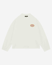 QUALITY GOODS LONG SLEEVE T-SHIRT - VINTAGE WHITE from Summit Clothing UK
