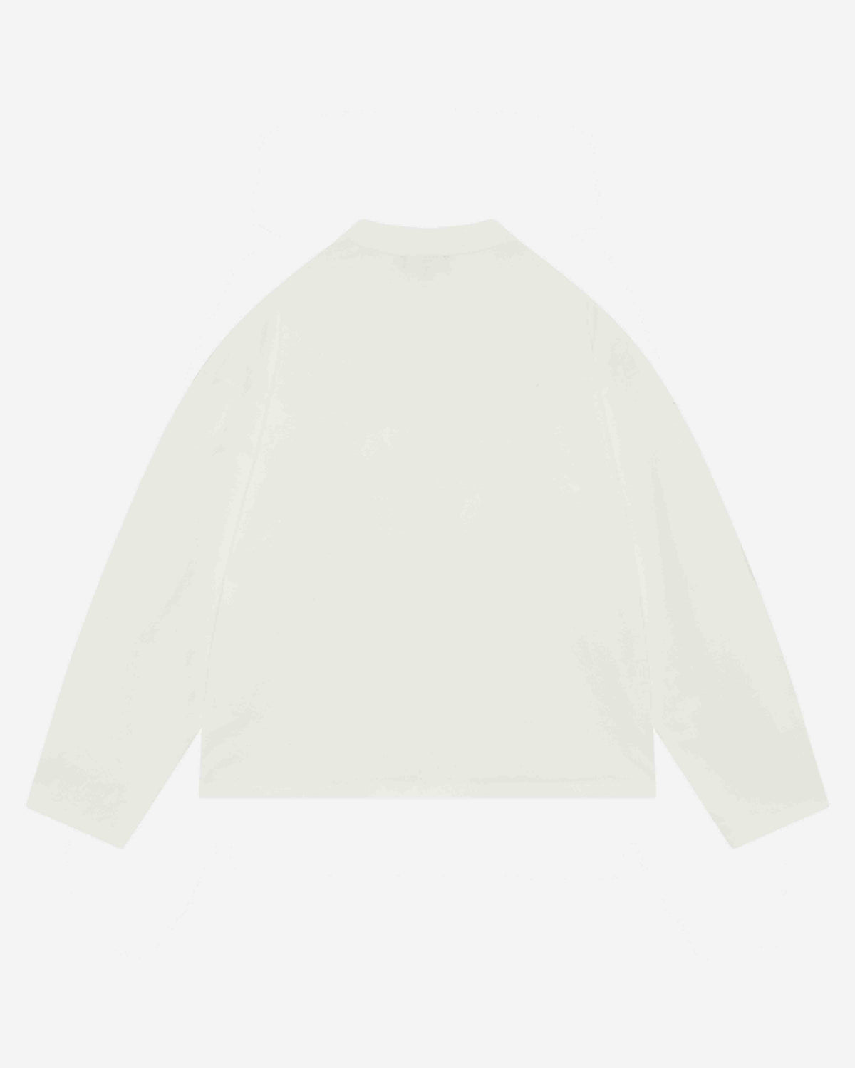 QUALITY GOODS LONG SLEEVE T-SHIRT - VINTAGE WHITE from Summit Clothing UK
