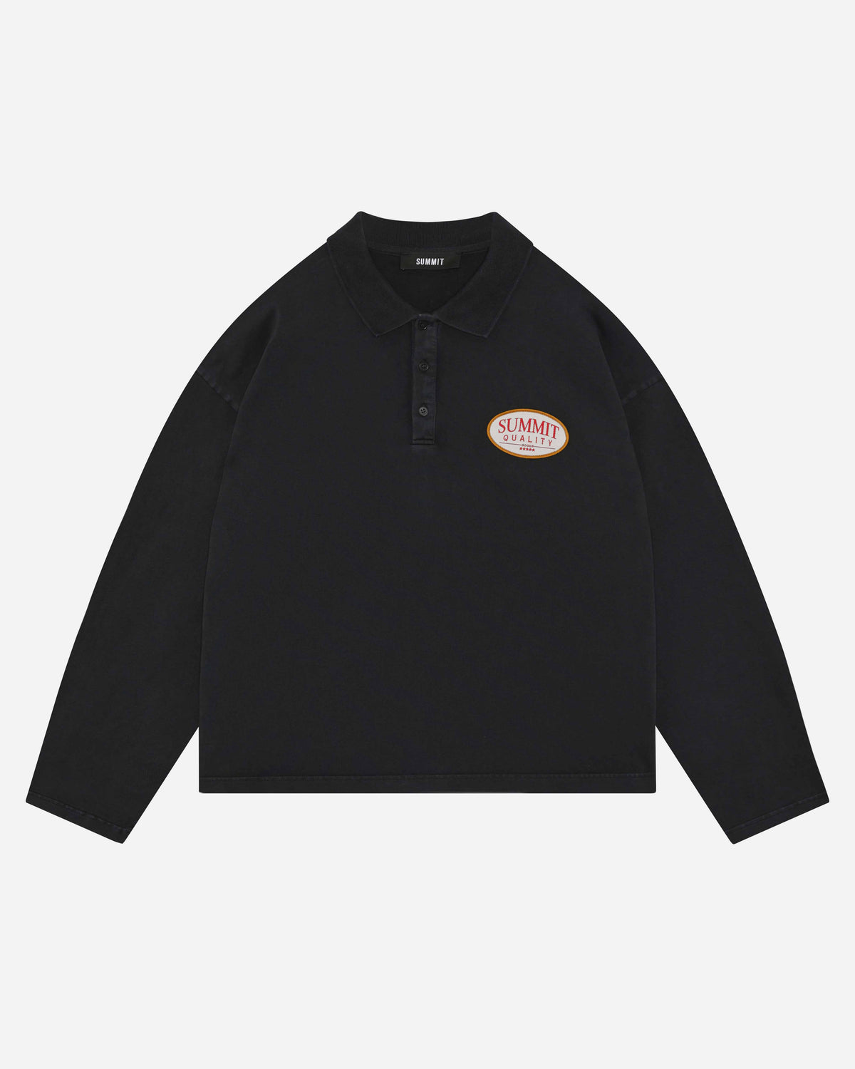 QUALITY GOODS POLO - VINTAGE BLACK from Summit Clothing UK