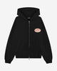 QUALITY GOODS ZIP HOODIE - BLACK