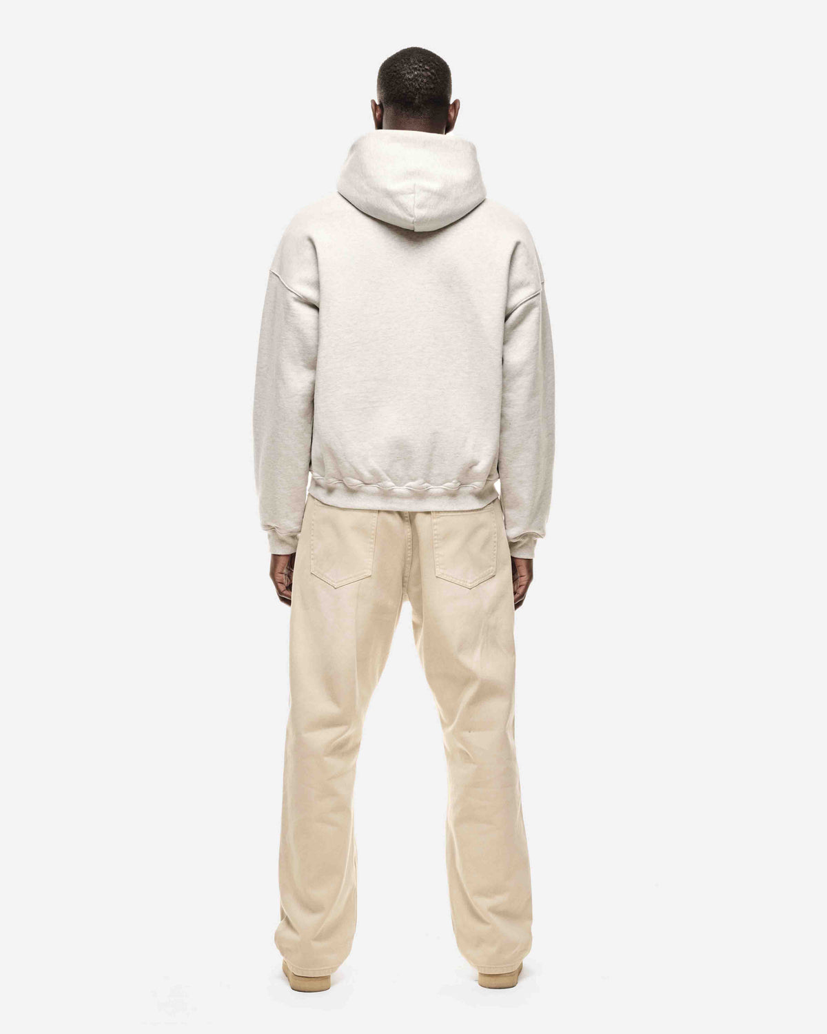 QUALITY GOODS ZIP HOODIE - MARL GREY from Summit Clothing UK