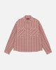CHECK SHIRT - CRIMSON