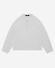 RIBBED HENLEY - MARL GREY