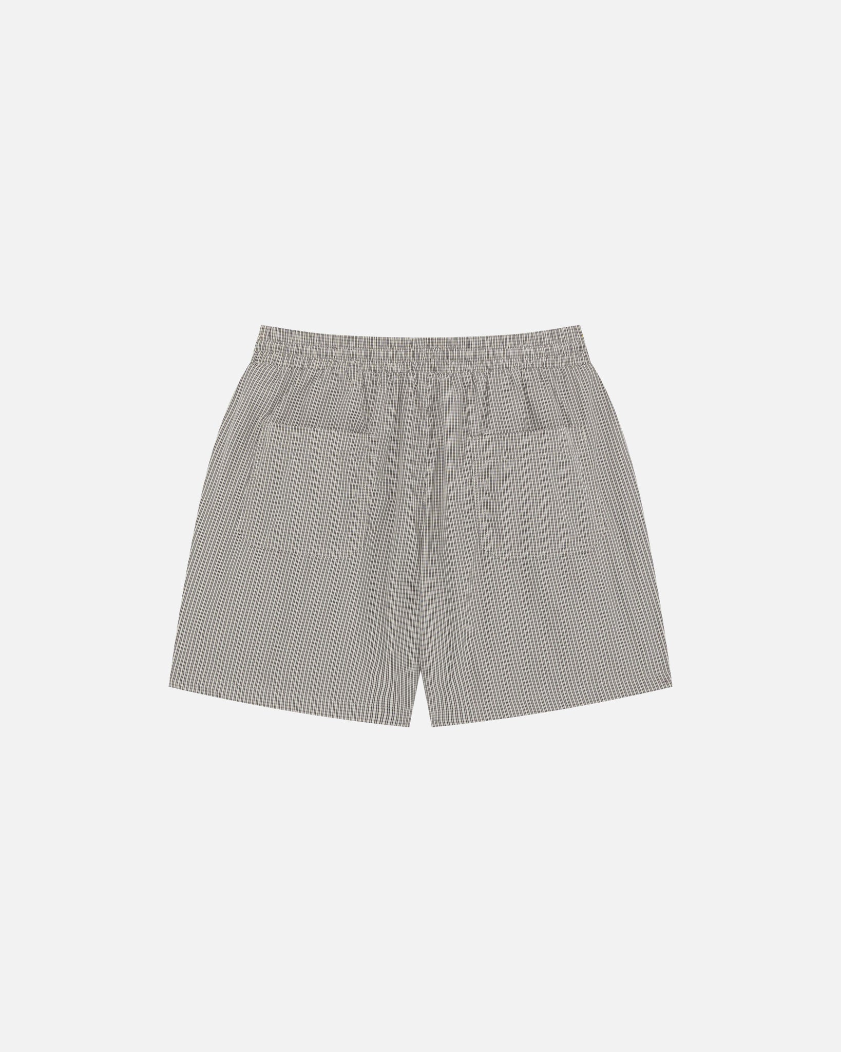 RIPSTOP SHORT - BLACK CHECK from Summit Clothing UK