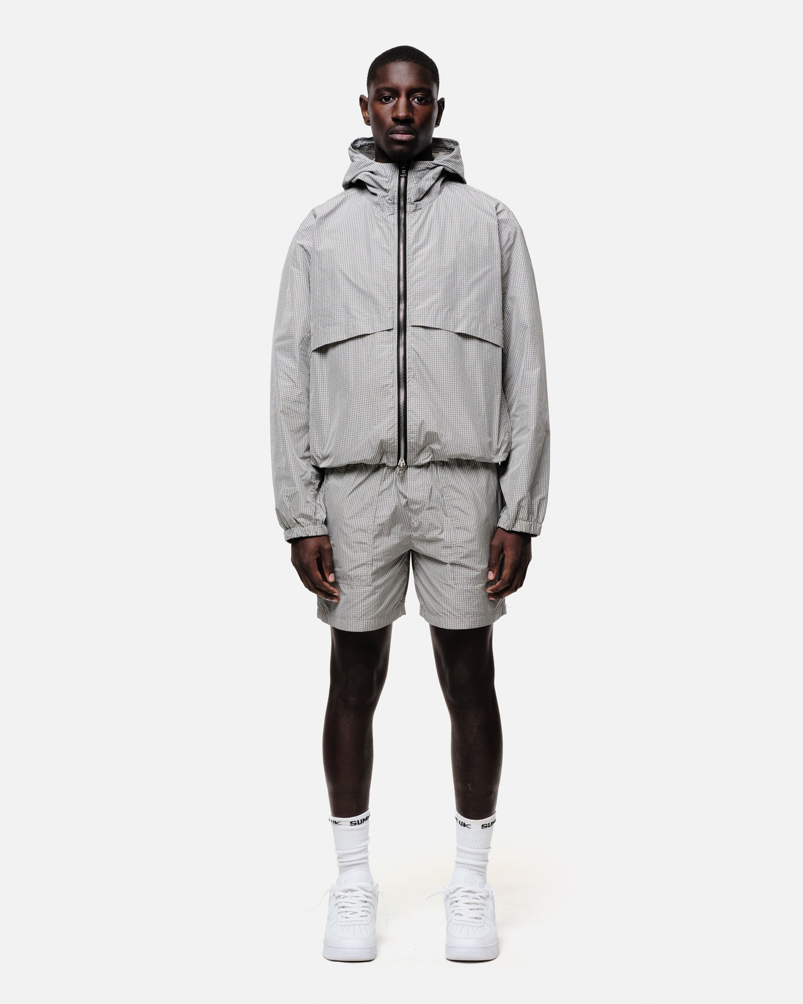 RIPSTOP SHORT - BLACK CHECK from Summit Clothing UK