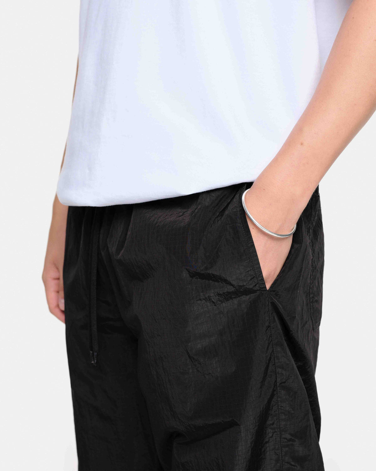 RIPSTOP TRACK PANT - BLACK from Summit Clothing UK