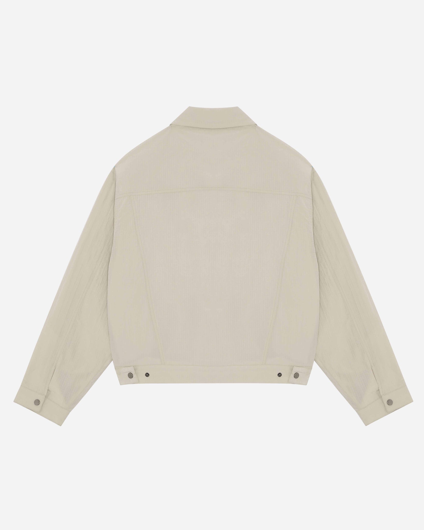 RIPSTOP TRUCKER JACKET - BEIGE from Summit Clothing UK
