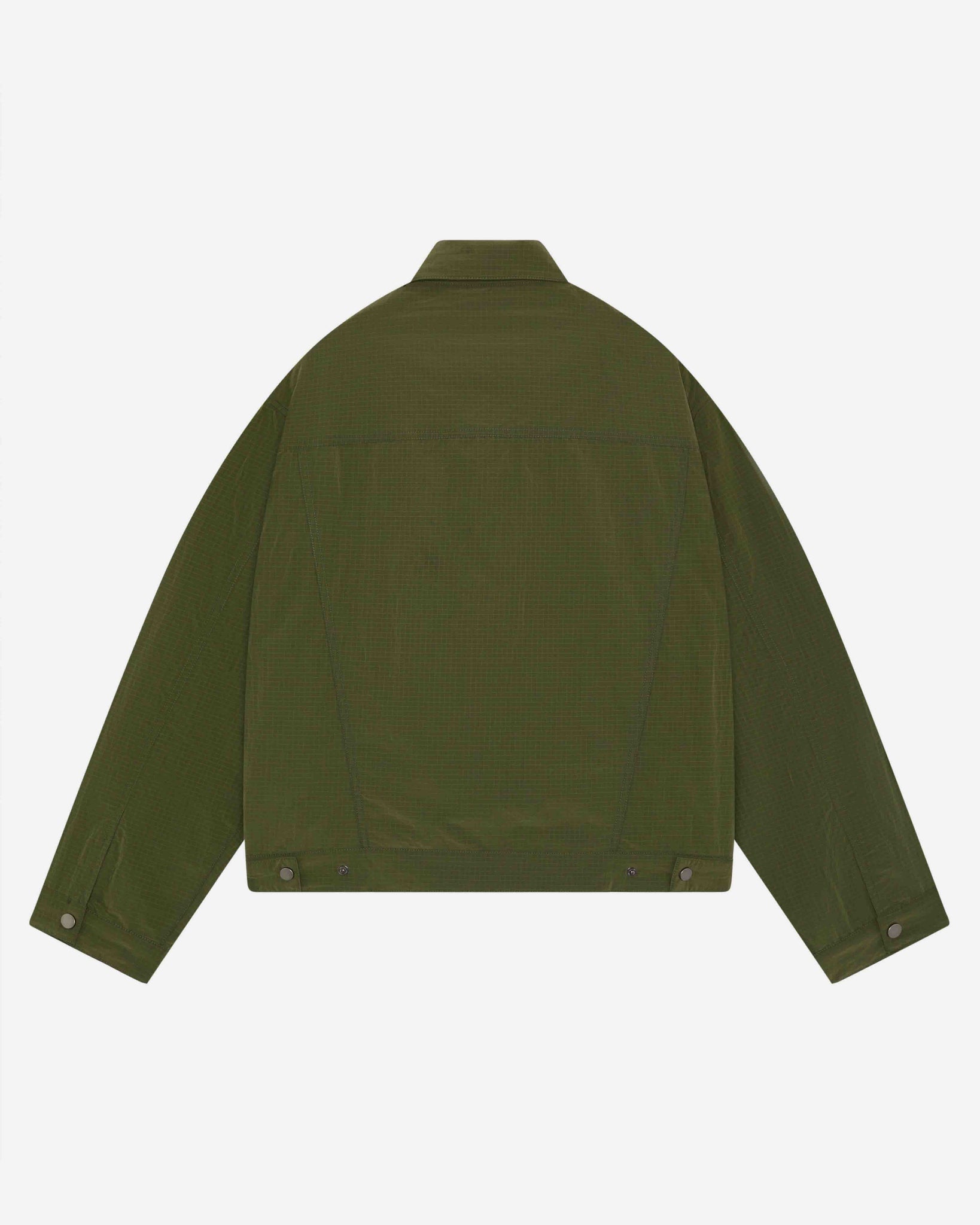 RIPSTOP TRUCKER JACKET - OLIVE from Summit Clothing UK