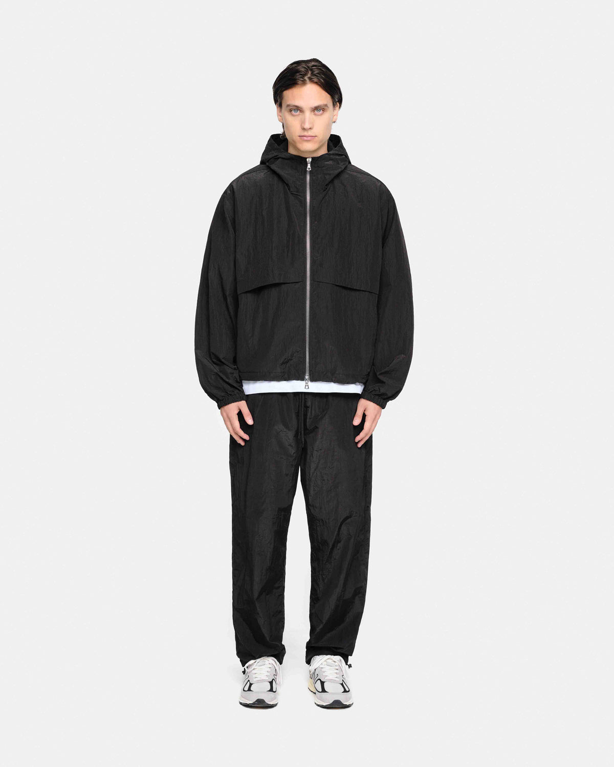 RIPSTOP WINDBREAKER - BLACK