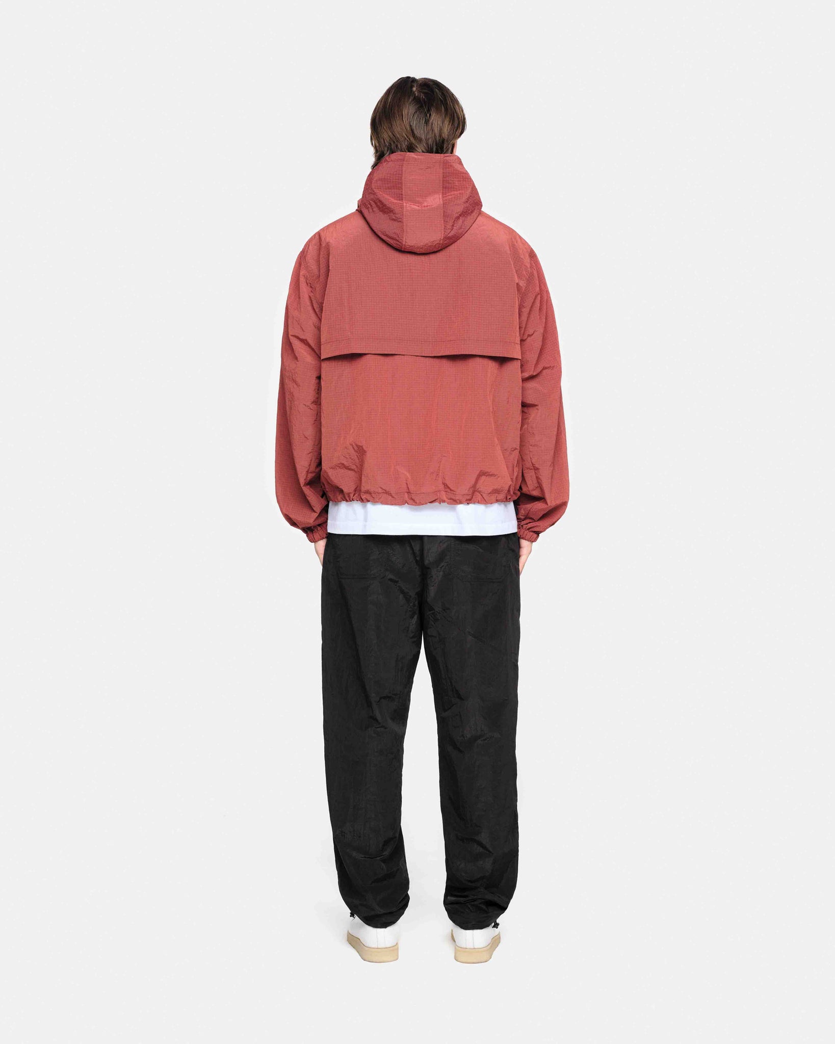 RIPSTOP WINDBREAKER - DARK RED from Summit Clothing UK