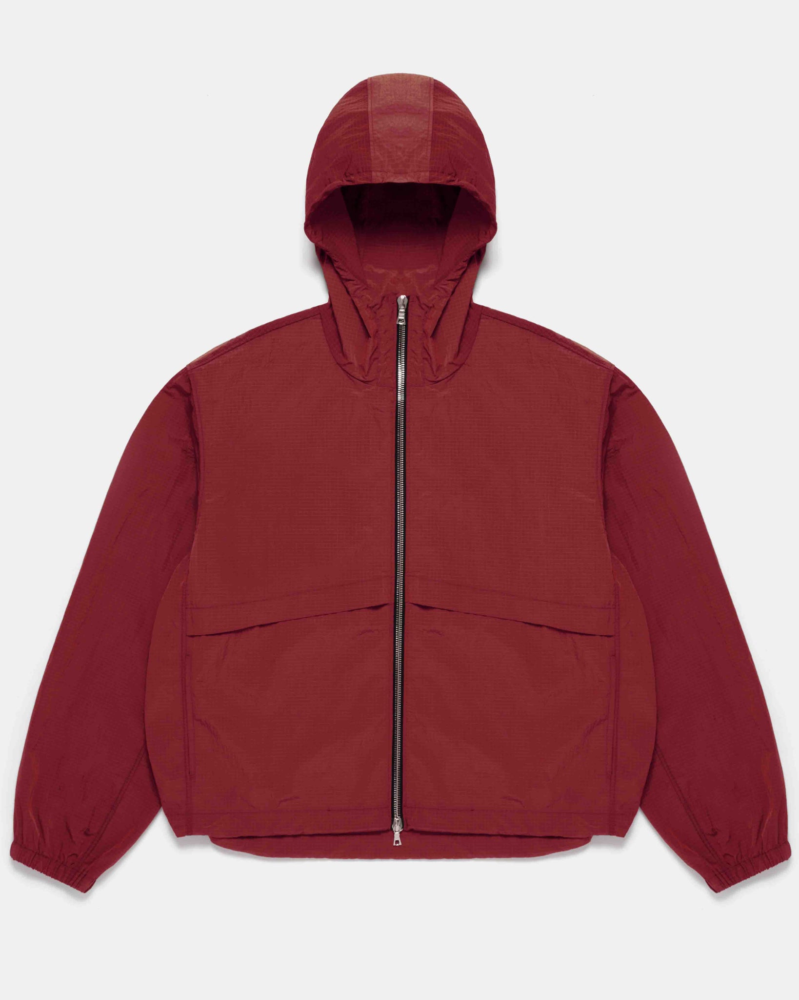 RIPSTOP WINDBREAKER - DARK RED from Summit Clothing UK