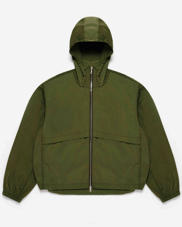 RIPSTOP WINDBREAKER - OLIVE