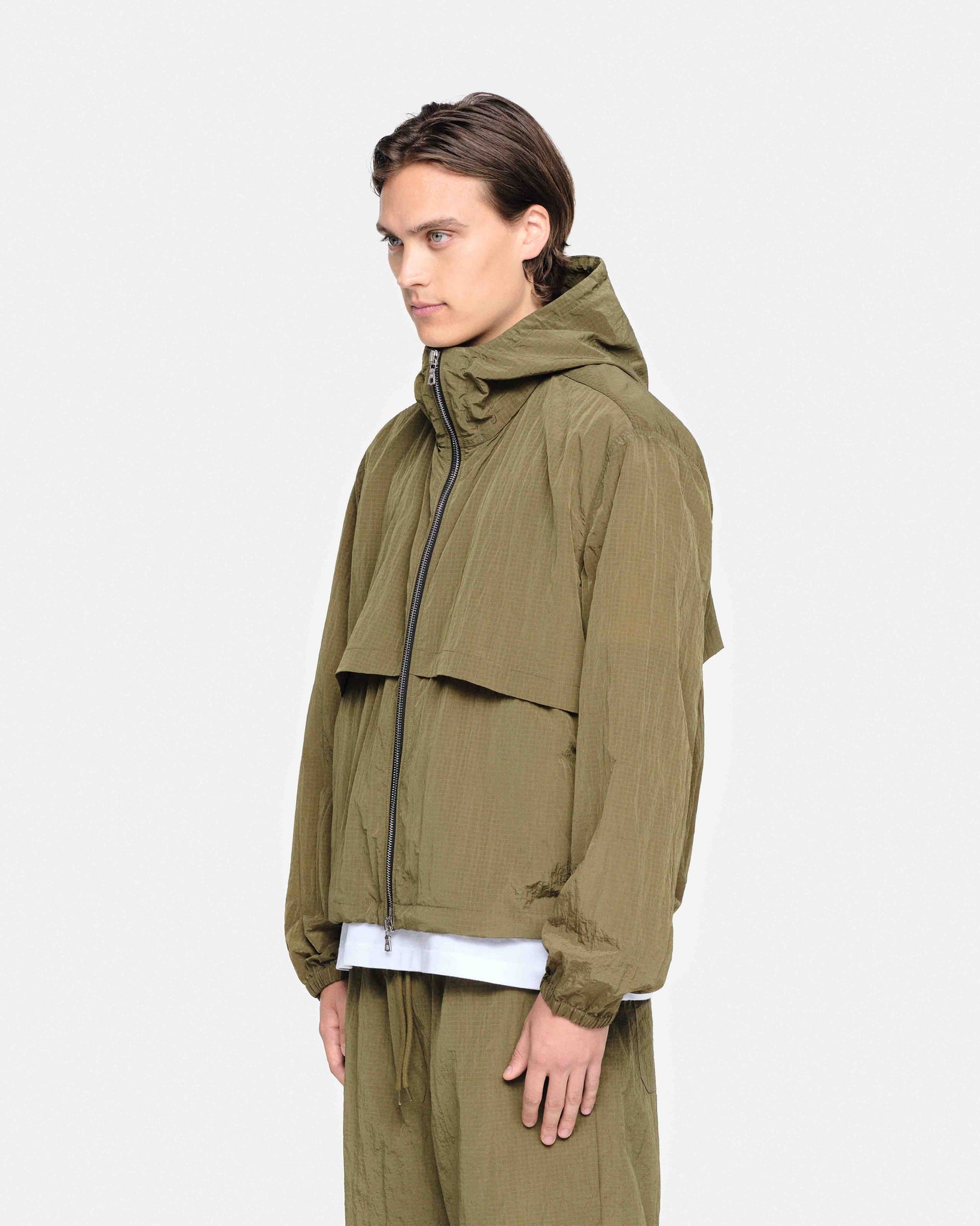 RIPSTOP WINDBREAKER - OLIVE from Summit Clothing UK