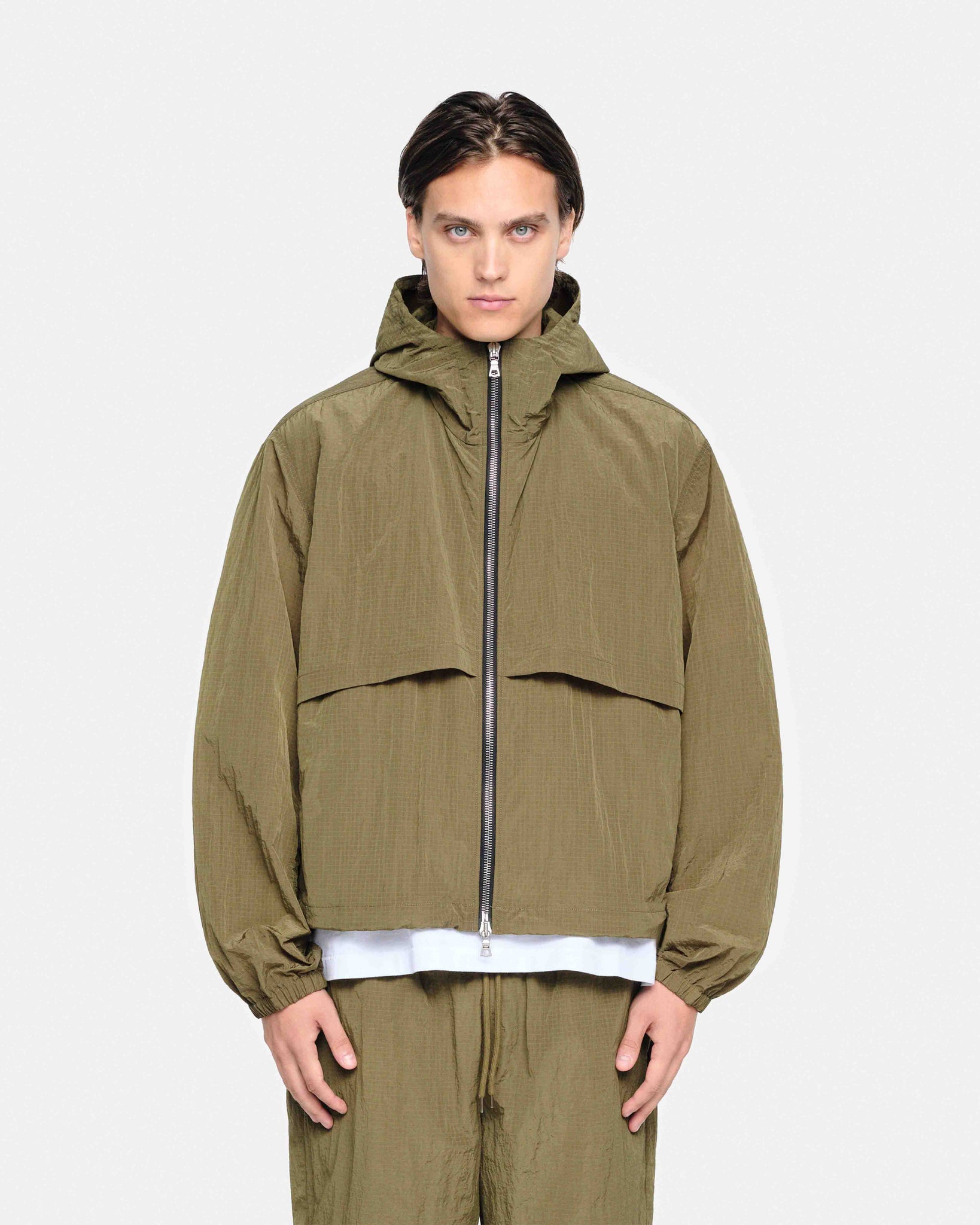 RIPSTOP WINDBREAKER - OLIVE from Summit Clothing UK