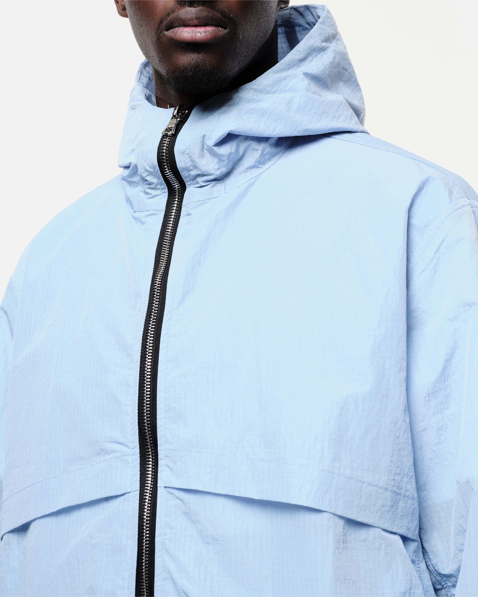 RIPSTOP WINDBREAKER - SKY BLUE from Summit Clothing UK