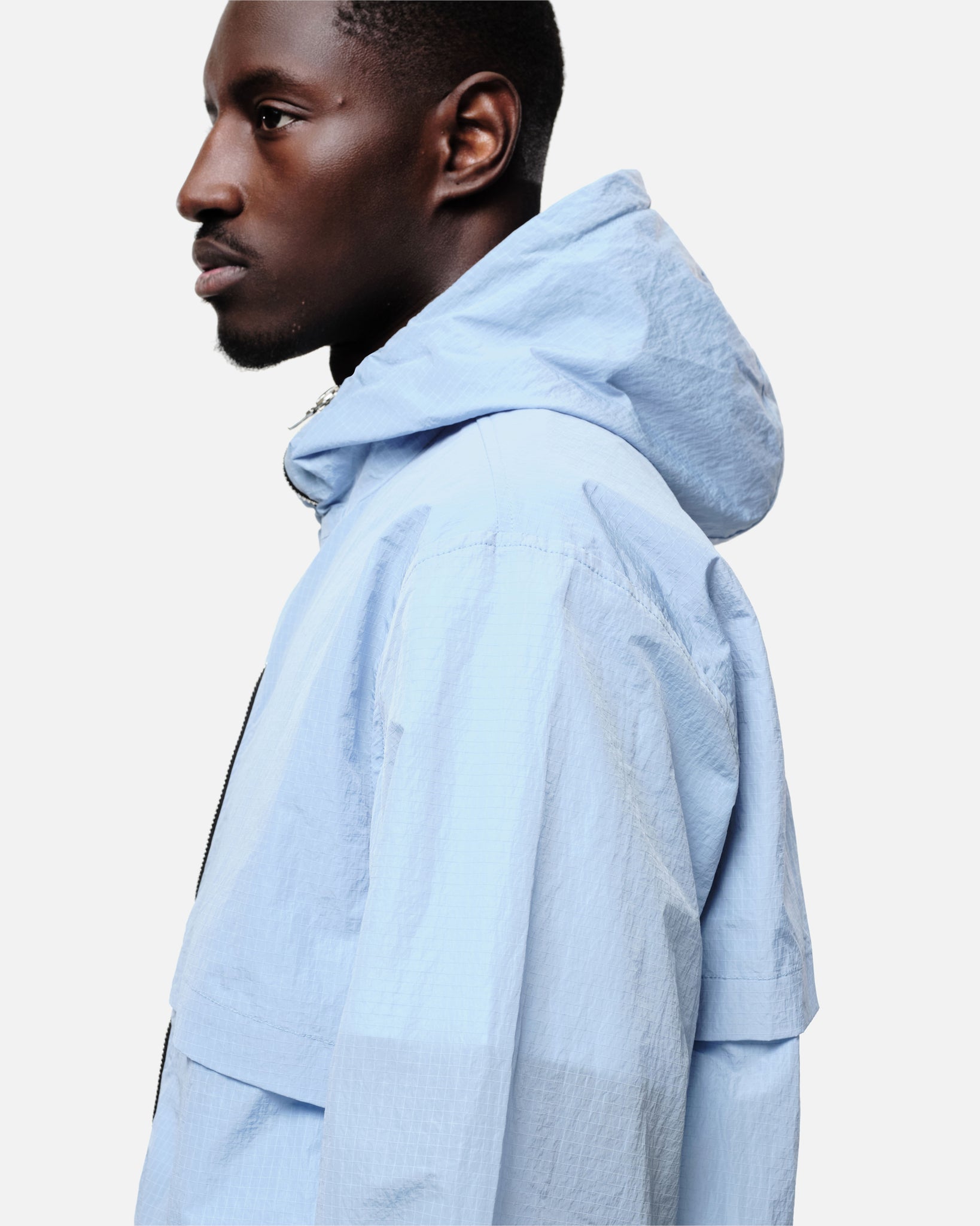 RIPSTOP WINDBREAKER - SKY BLUE from Summit Clothing UK