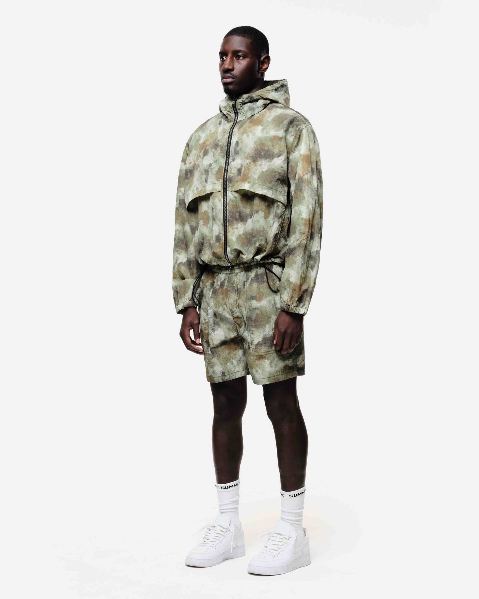 RIPSTOP WINDBREAKER - WATERCOLOUR CAMO from Summit Clothing UK