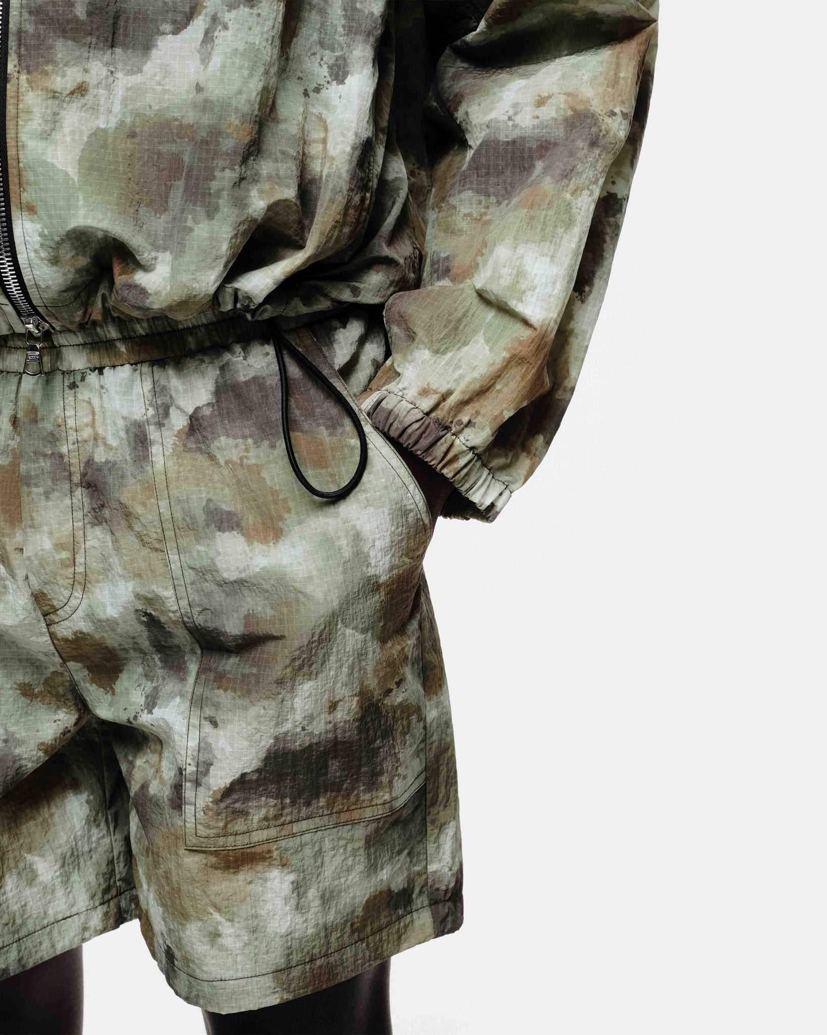 RIPSTOP WINDBREAKER - WATERCOLOUR CAMO from Summit Clothing UK