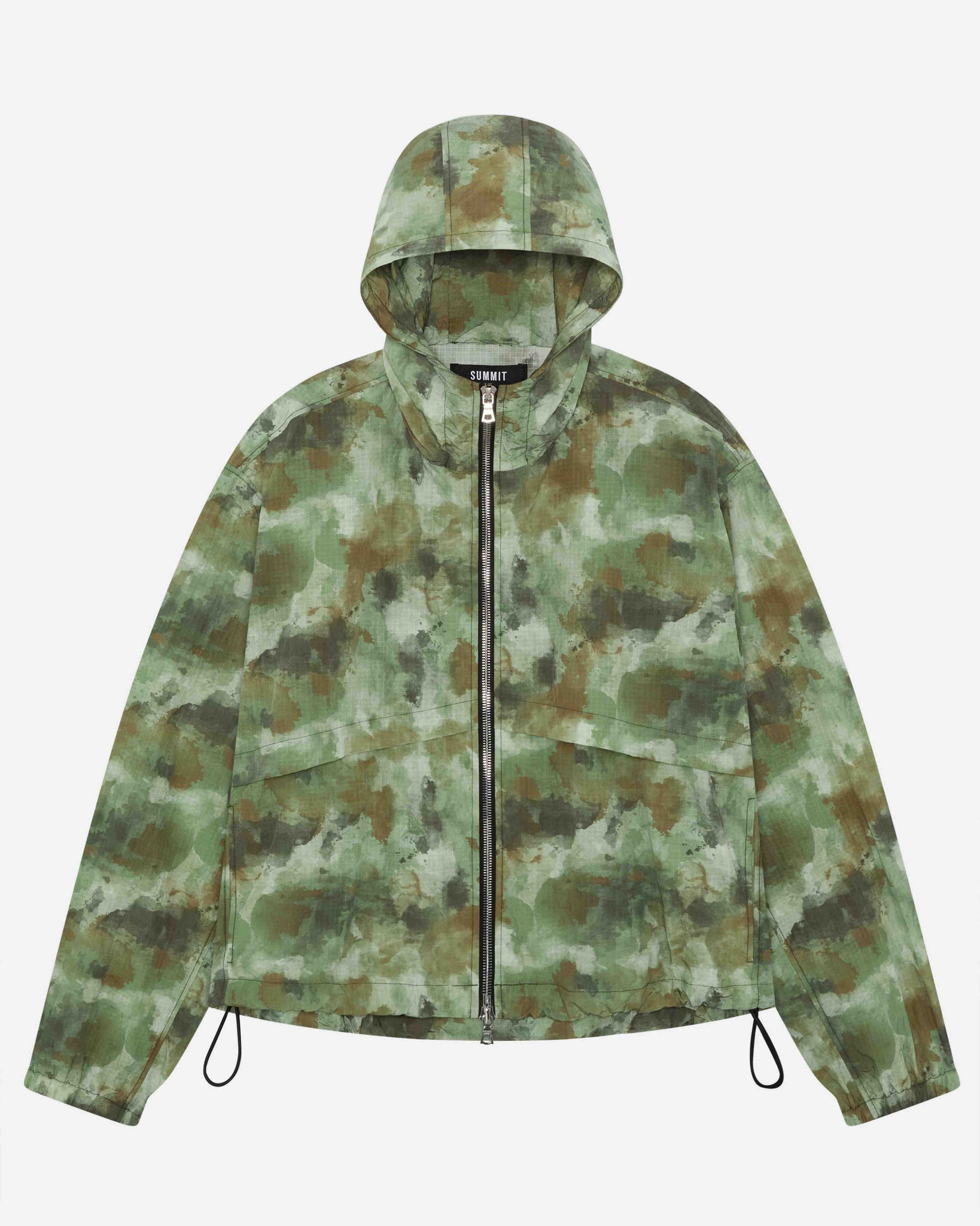 RIPSTOP WINDBREAKER - WATERCOLOUR CAMO from Summit Clothing UK