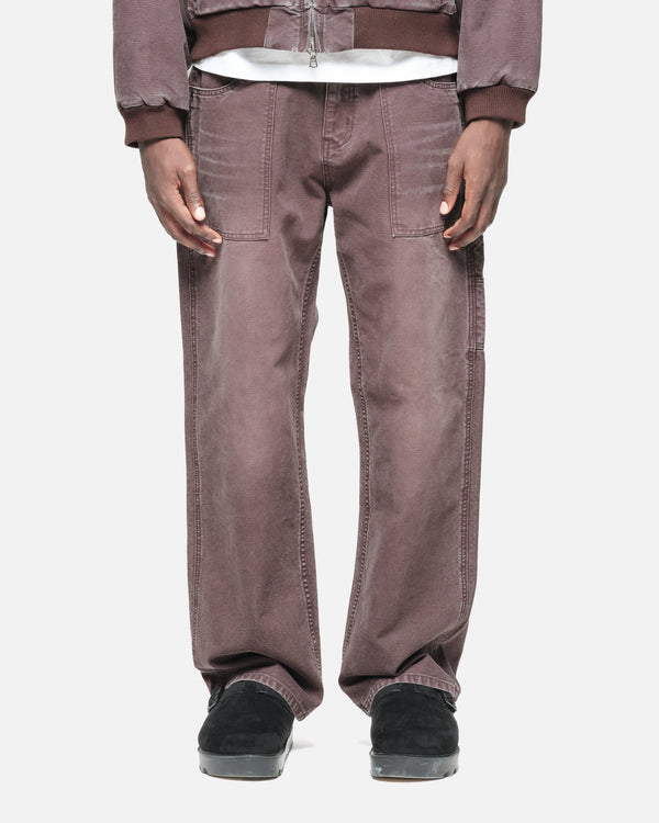 UTILITY TROUSER - WASHED BROWN
