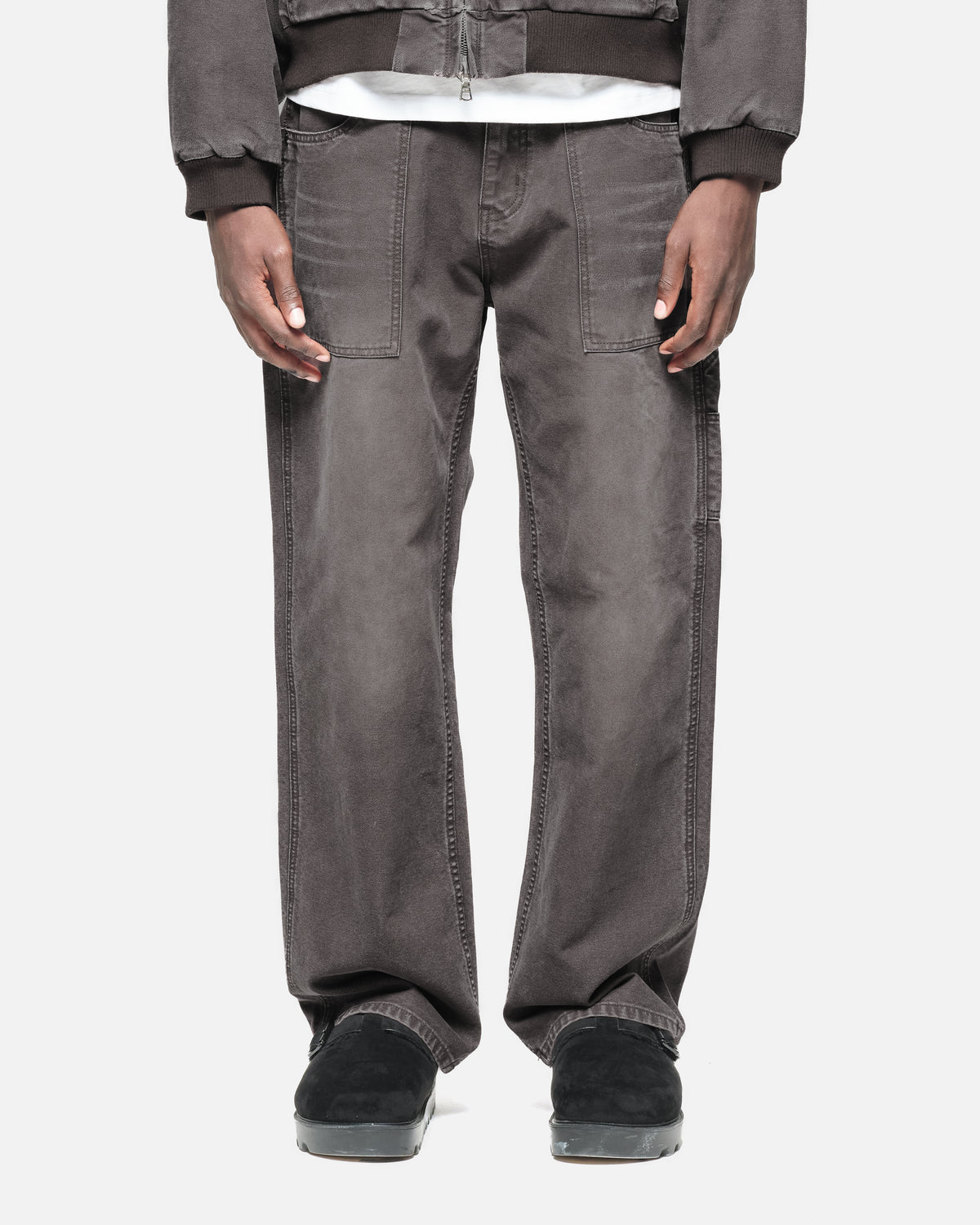 Utility Trouser in Washed Black by Summit UK