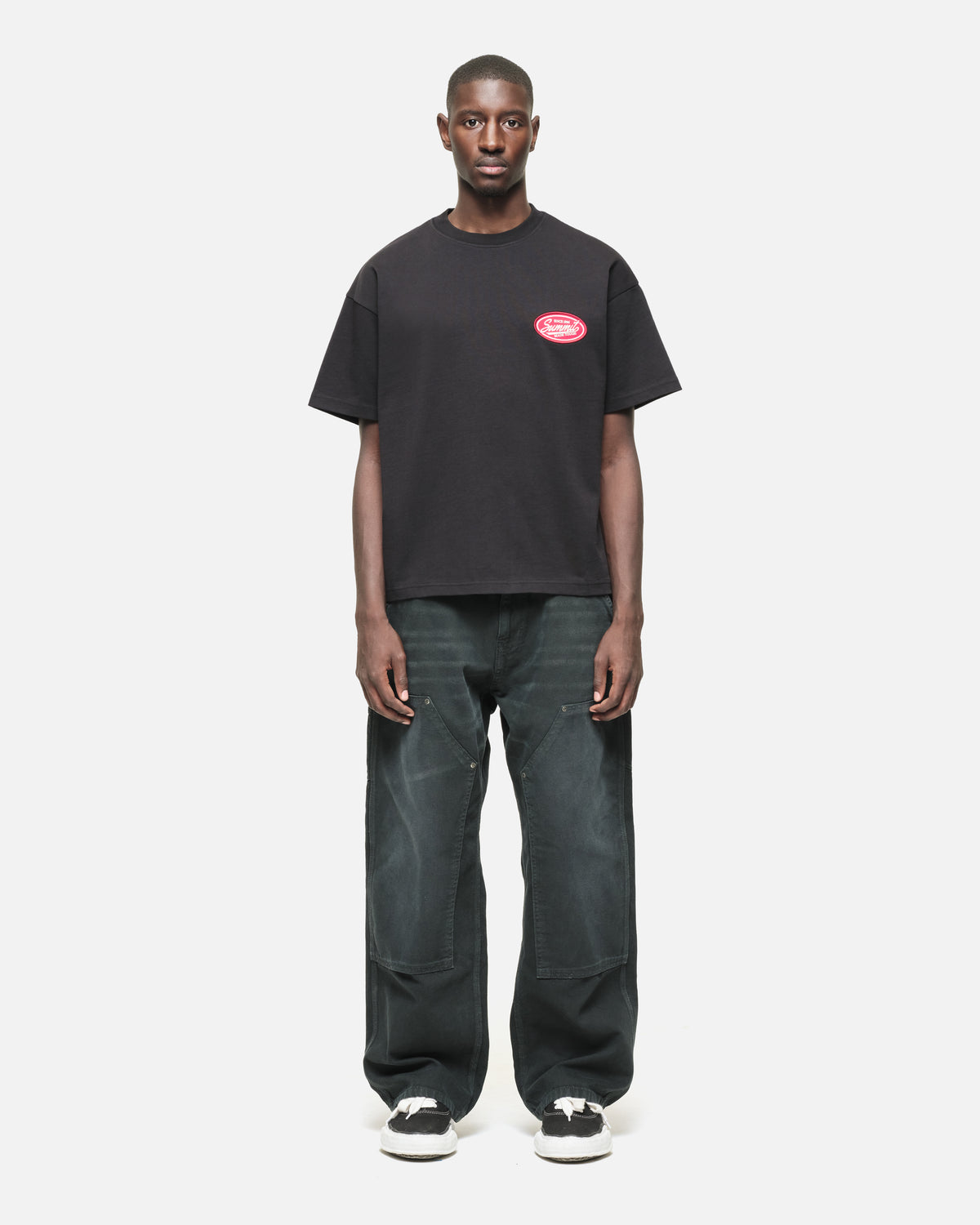 MADE TOUGH PATCH T-SHIRT - BLACK