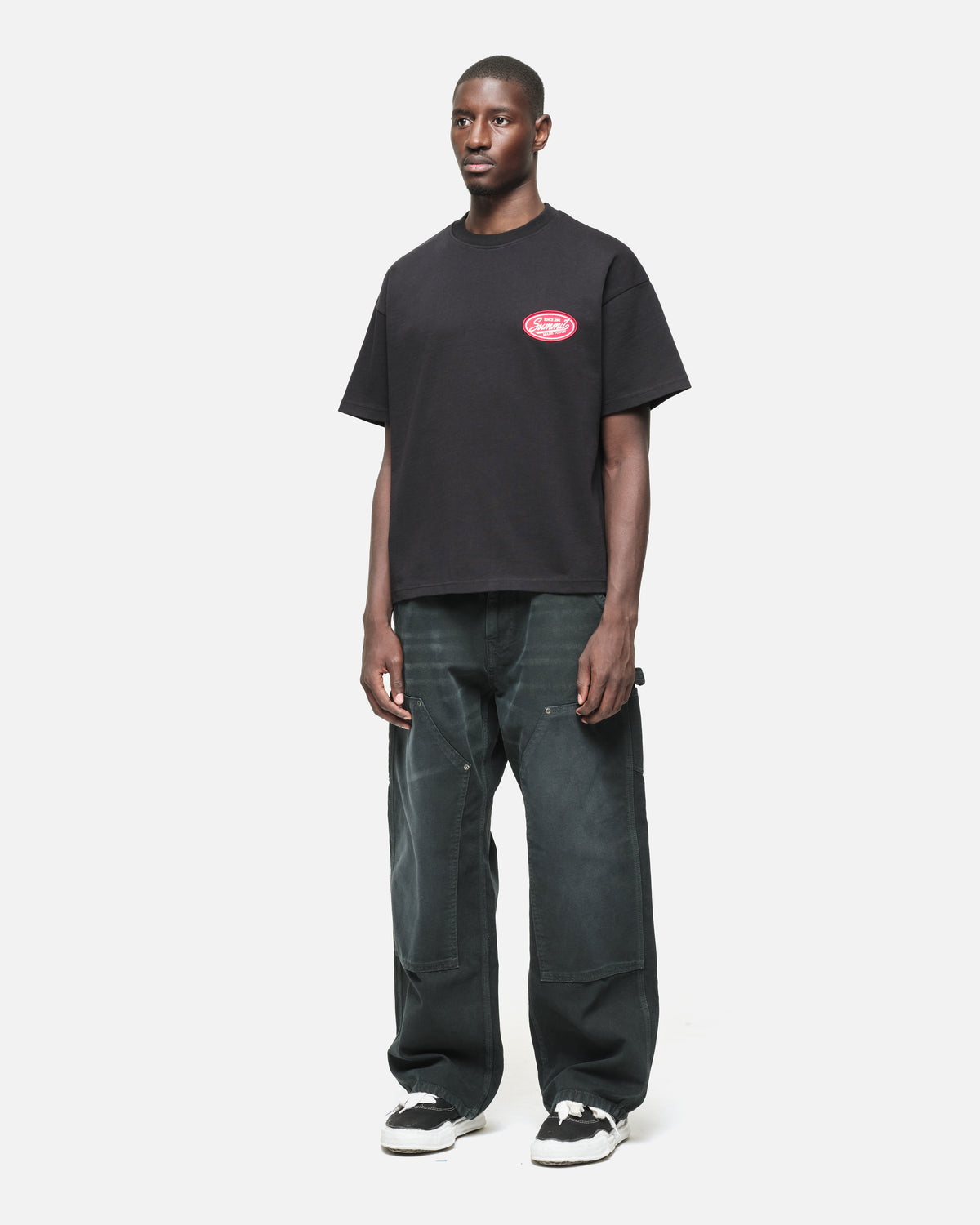 MADE TOUGH PATCH T-SHIRT - BLACK