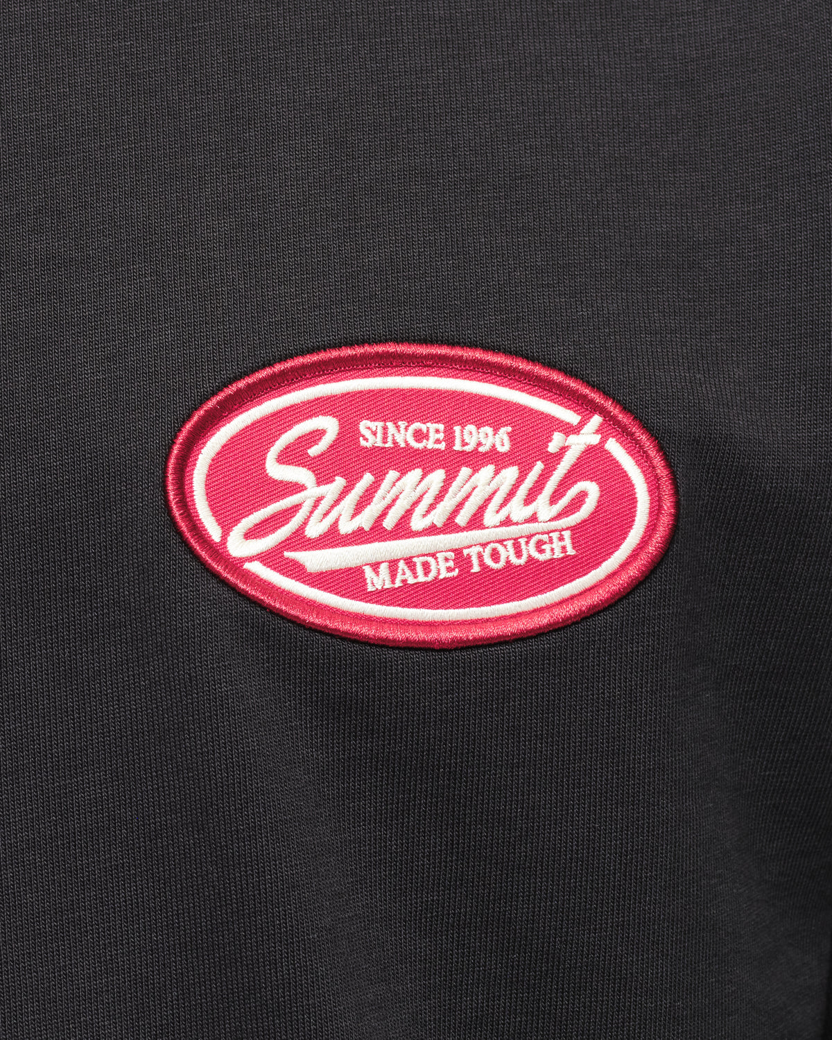MADE TOUGH PATCH T-SHIRT - BLACK