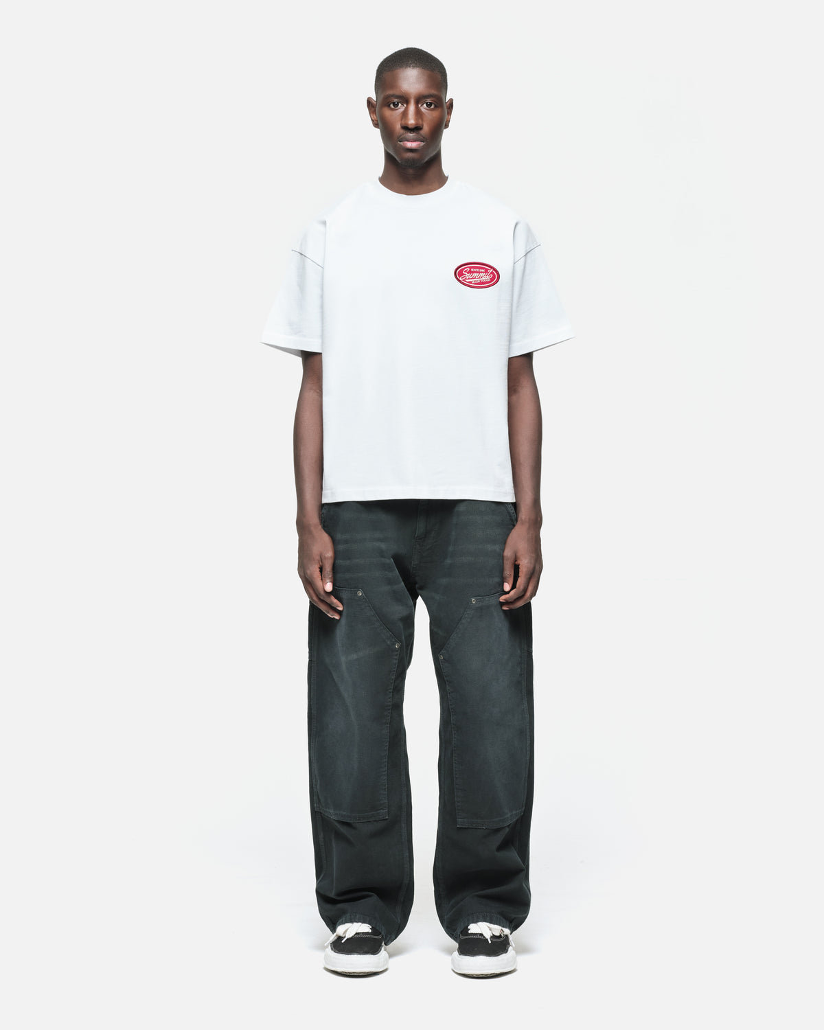 MADE TOUGH PATCH T-SHIRT - WHITE