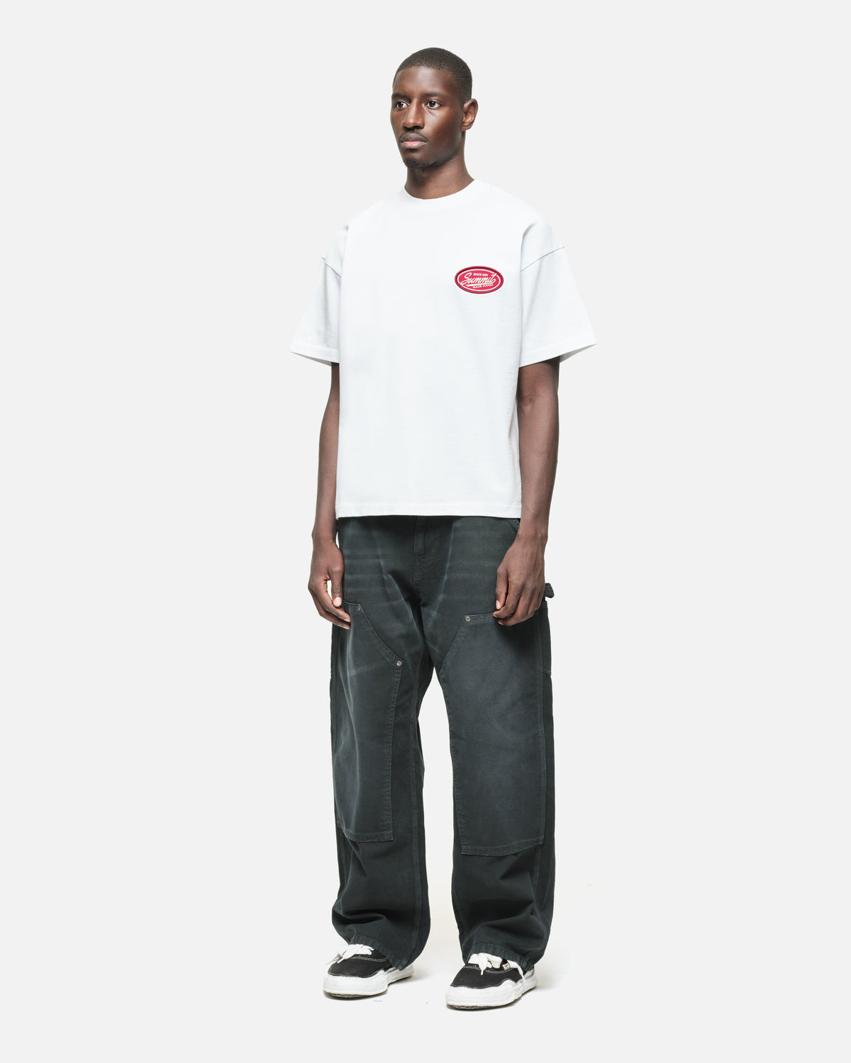 MADE TOUGH PATCH T-SHIRT - WHITE
