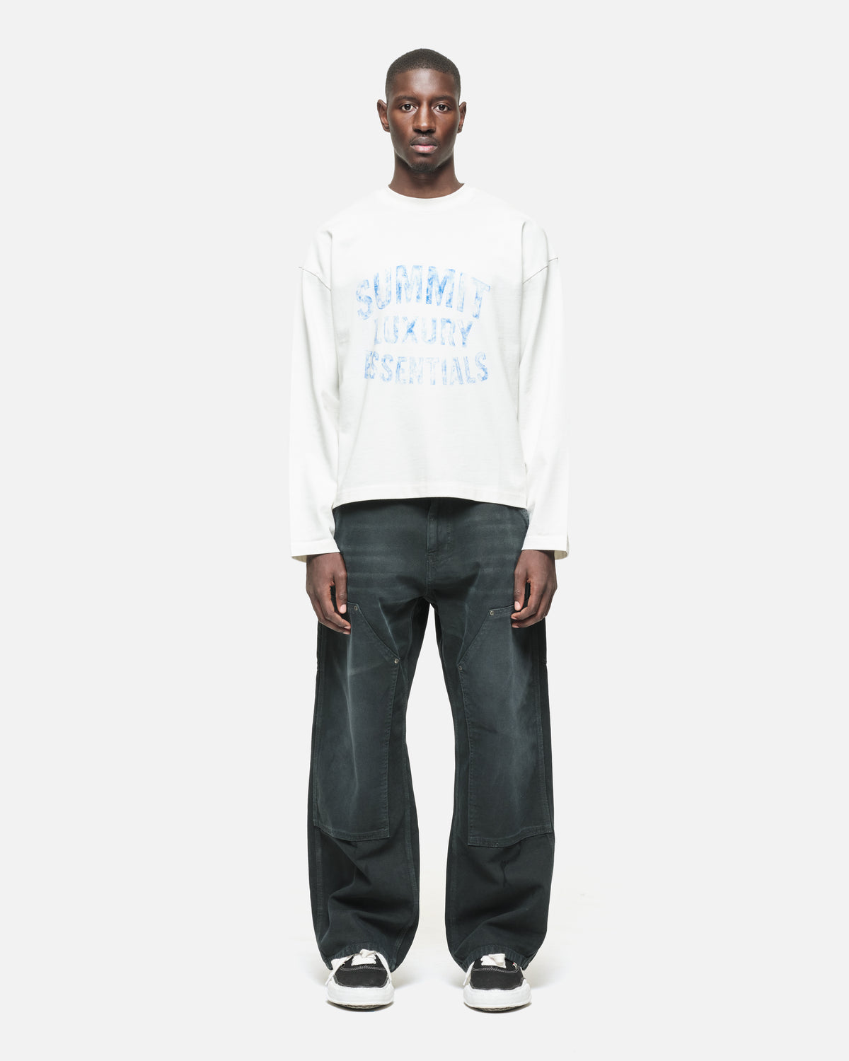 WATERCOLOUR LUXURY ESSENTIALS LONG SLEEVE - WHITE