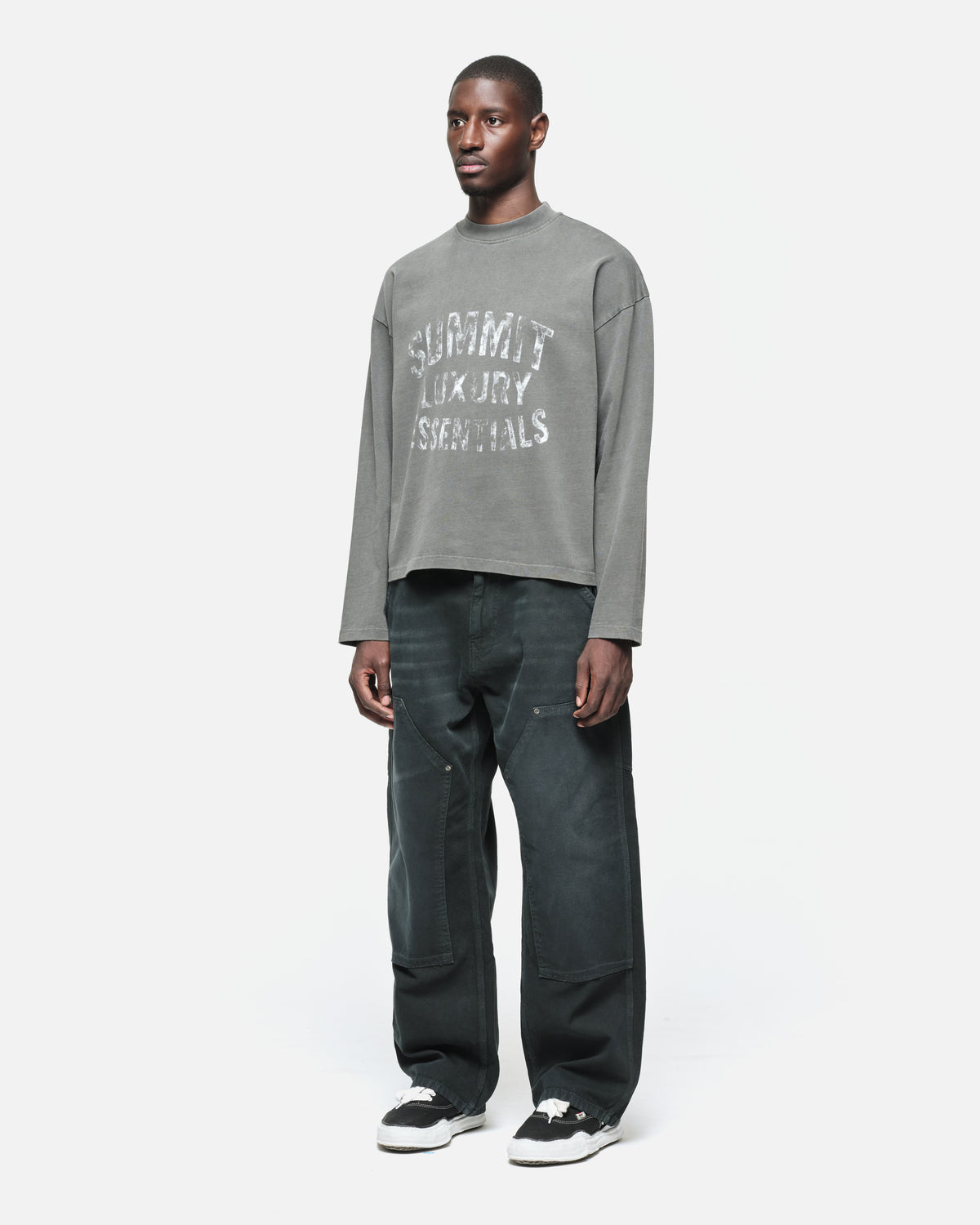 WATERCOLOUR LUXURY ESSENTIALS LONG SLEEVE - VINTAGE GREY