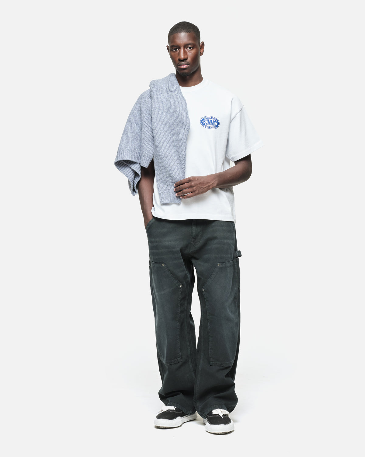 WORKSHOP PATCH T-SHIRT - WHITE
