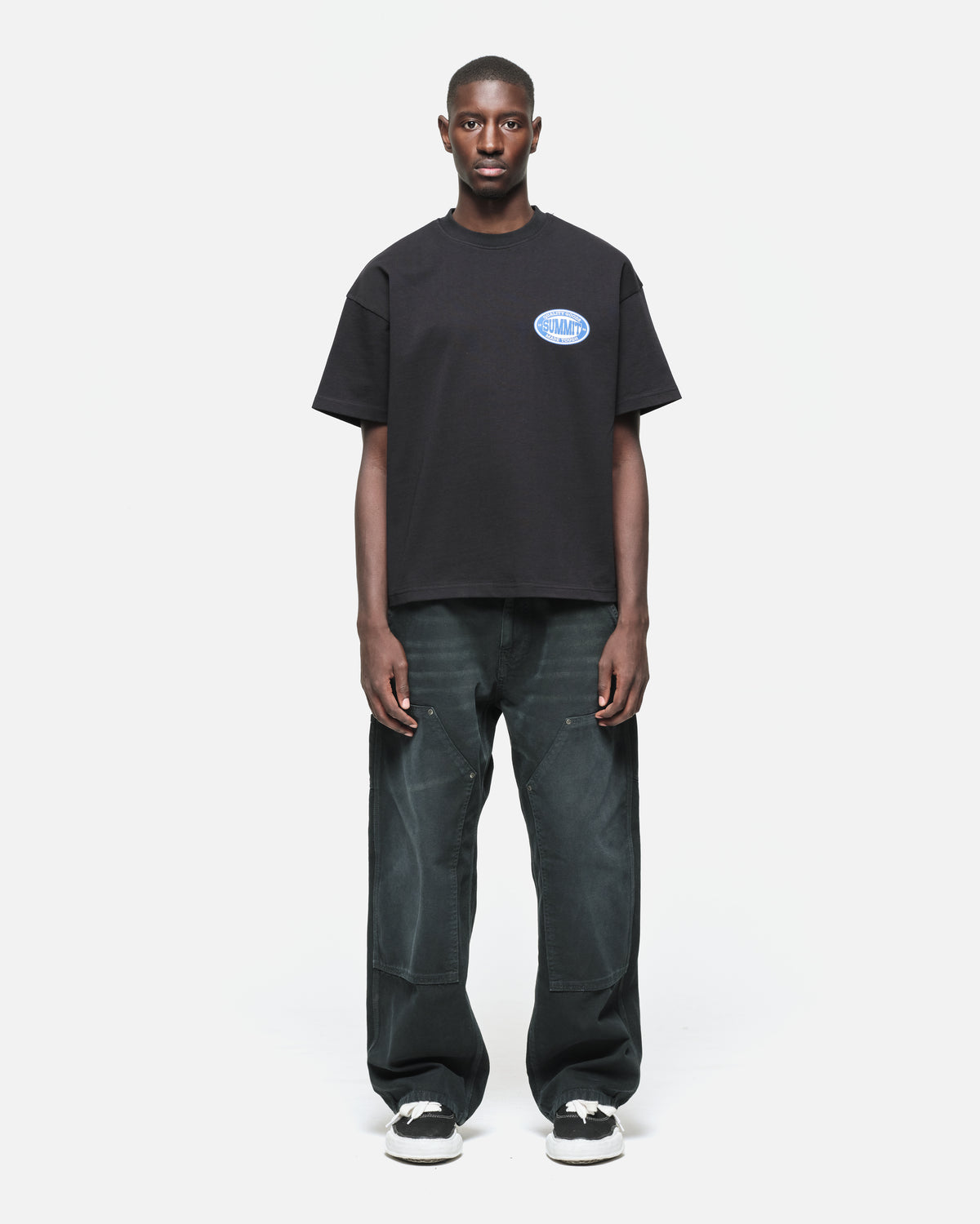 WORKSHOP PATCH T-SHIRT - BLACK